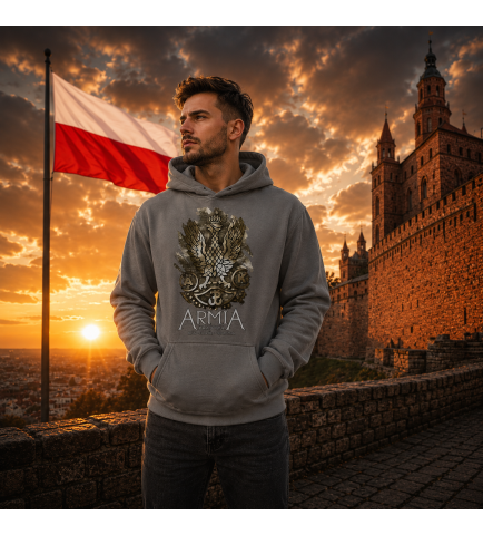 BLUZA Z KAPTUREM AK 42-47